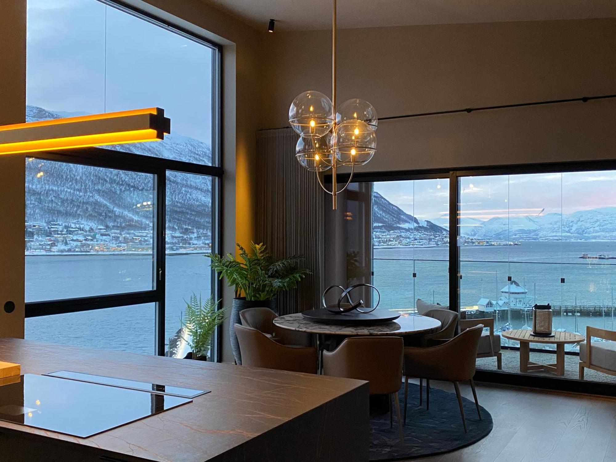 Vindlys Luxury Penthouse Apartment ترومسو المظهر الخارجي الصورة