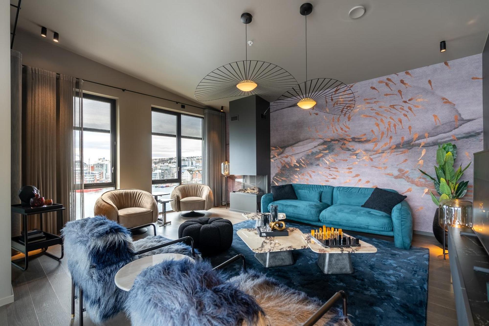 Vindlys Luxury Penthouse Apartment ترومسو المظهر الخارجي الصورة