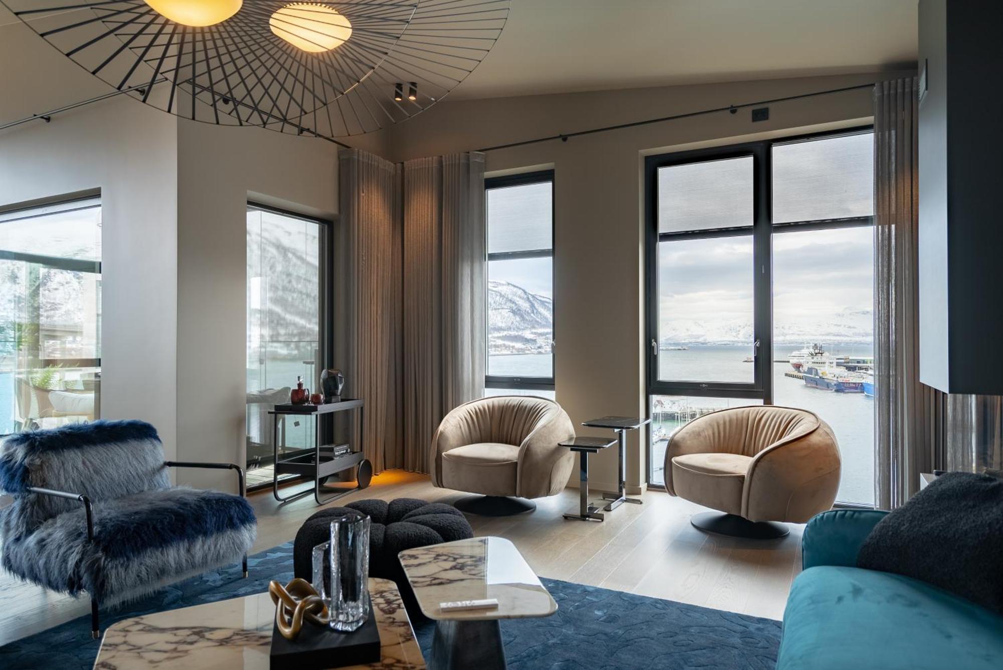 Vindlys Luxury Penthouse Apartment ترومسو المظهر الخارجي الصورة